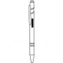 Aluminium ballpoint pen MERCHANT, white